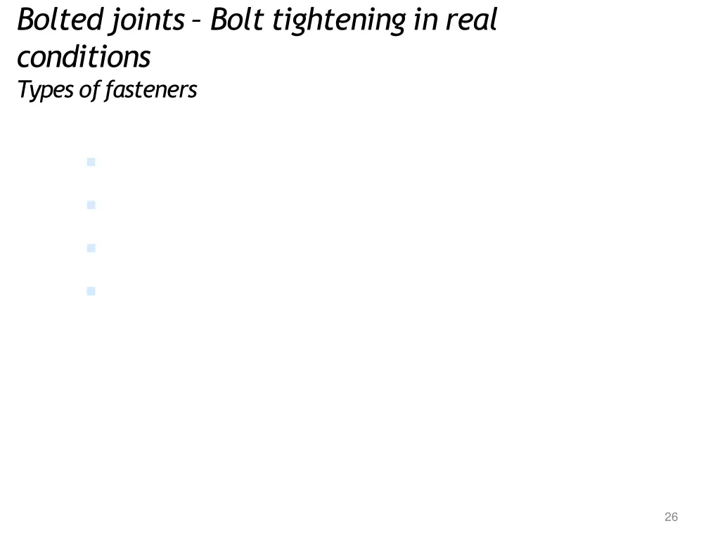 boltedjoints bolt tightening in real conditions 2