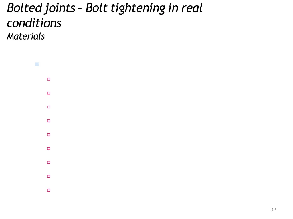 boltedjoints bolt tightening in real conditions 8