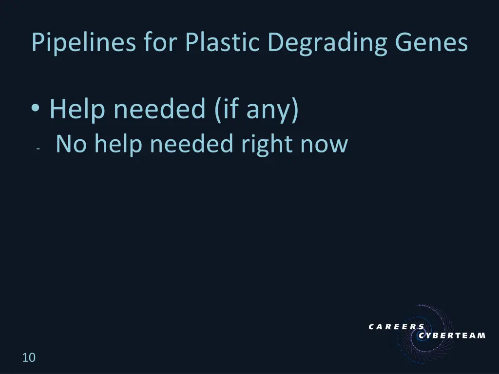 pipelines for plastic degrading genes 8