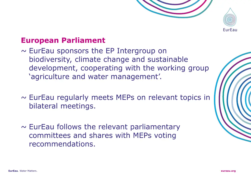 european parliament eureau sponsors
