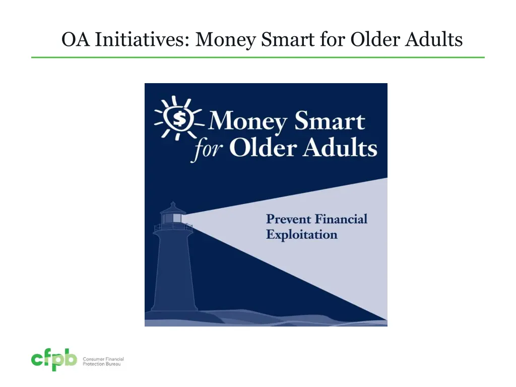 oa initiatives money smart for older adults