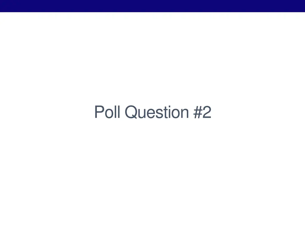 poll question 2