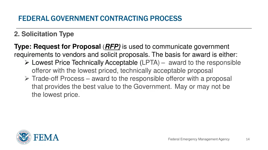 federal government contracting process 3