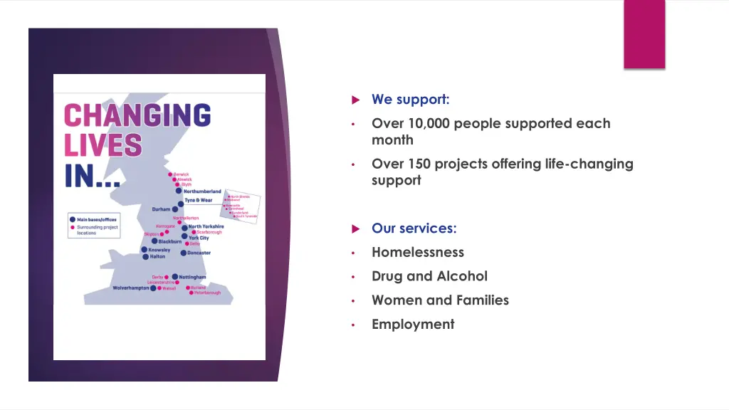 we support