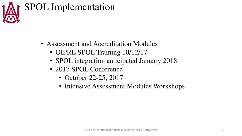 spol implementation