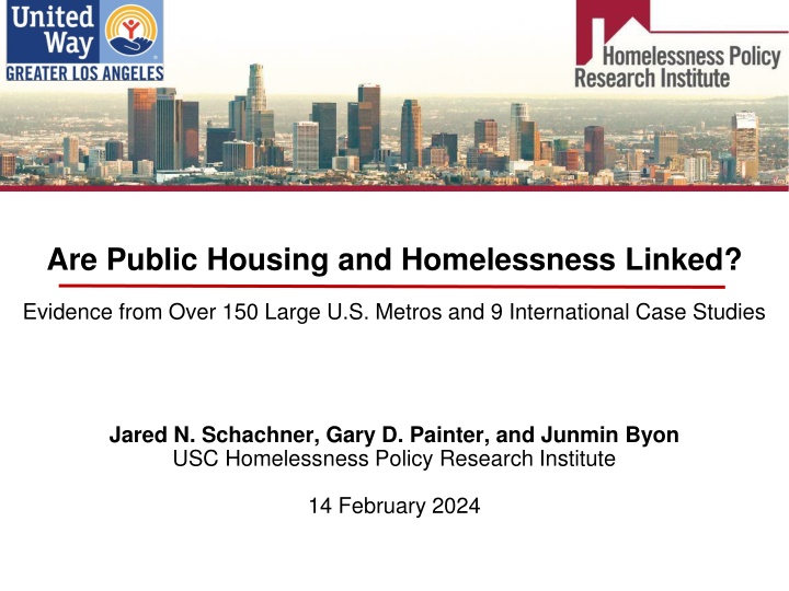 are public housing and homelessness linked