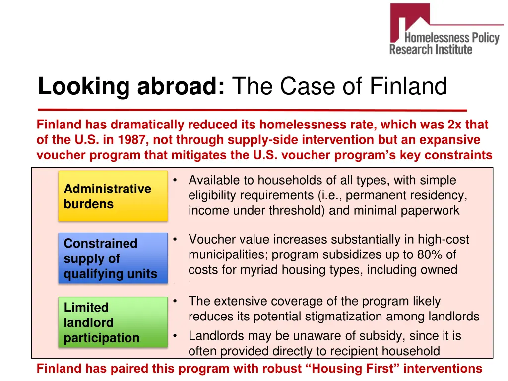 looking abroad the case of finland