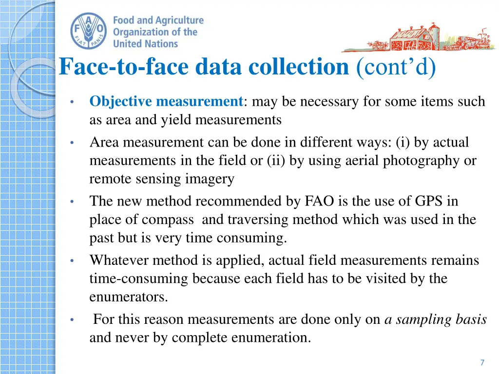 face to face data collection cont d 2