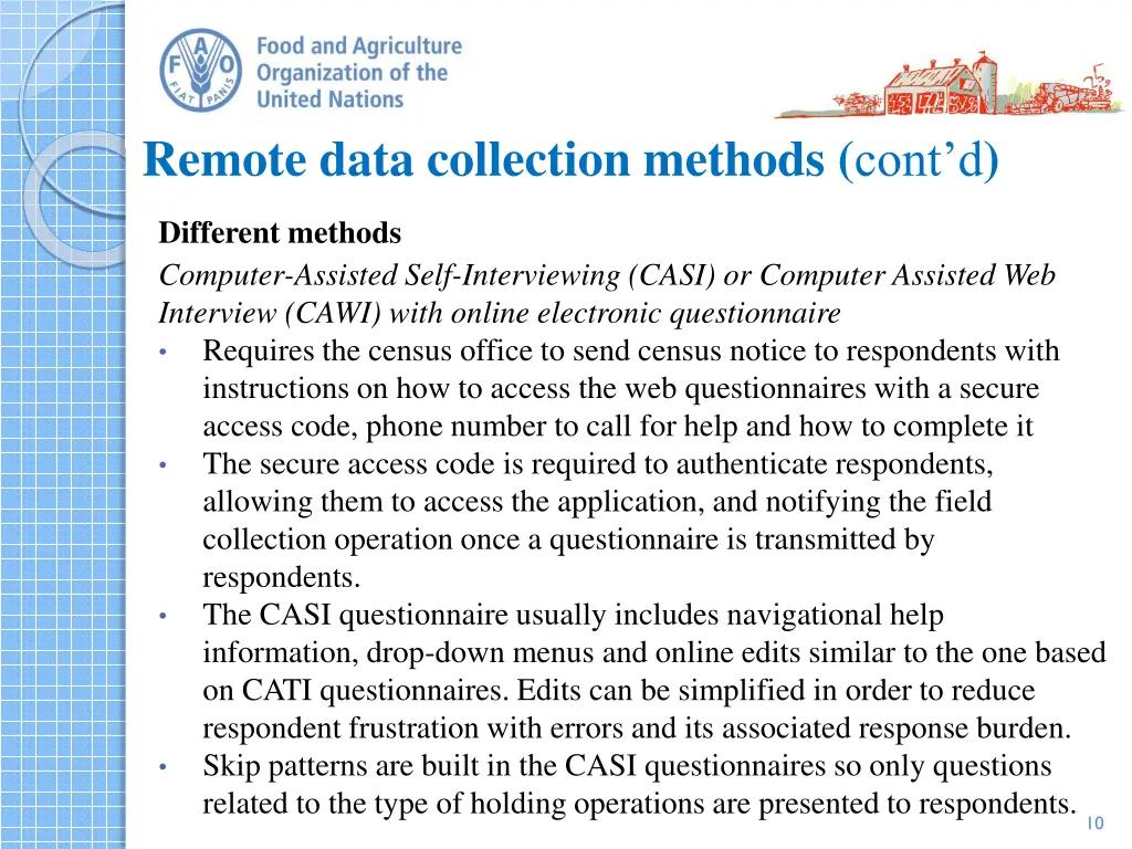 remote data collection methods cont d 1