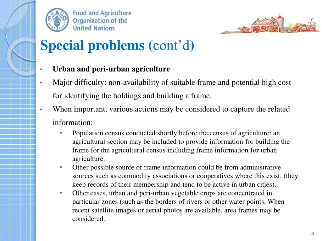 special problems cont d