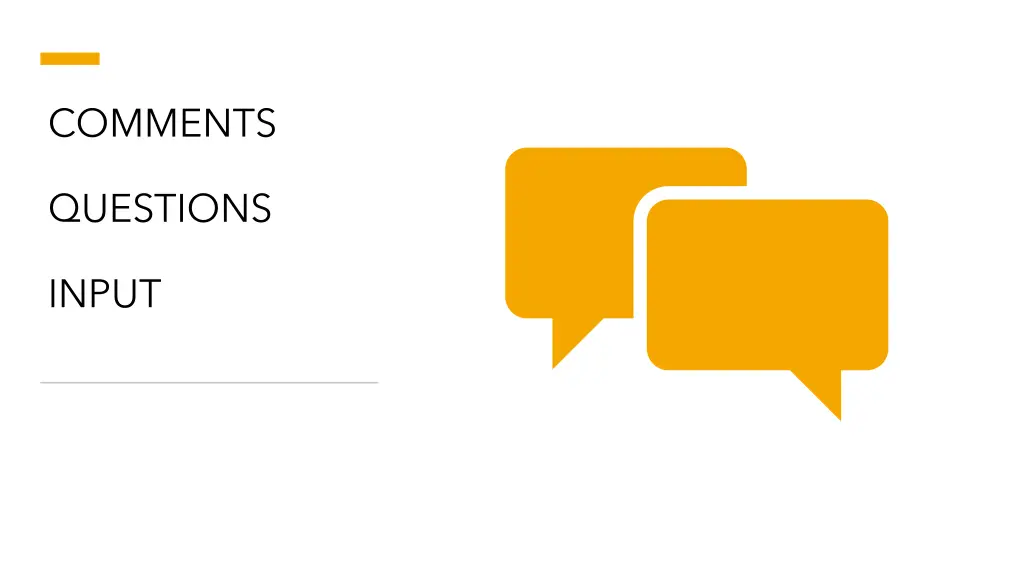comments