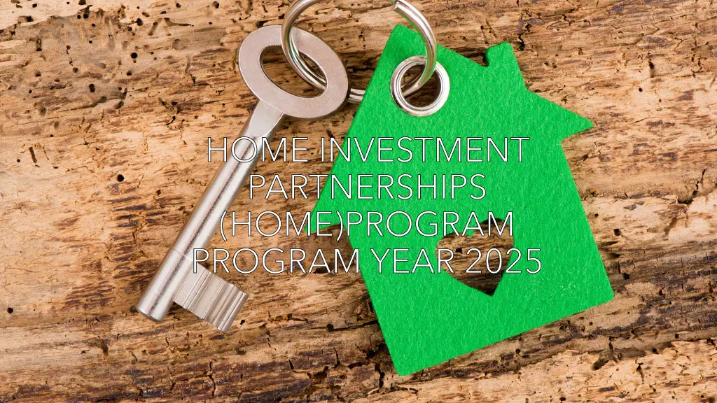 home investment partnerships home program program