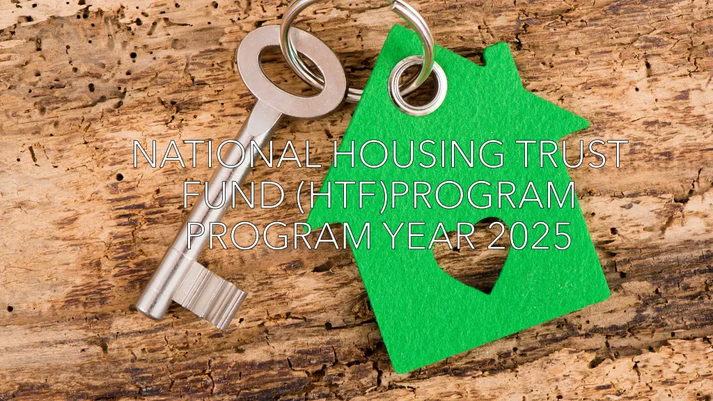 national housing trust fund htf program program