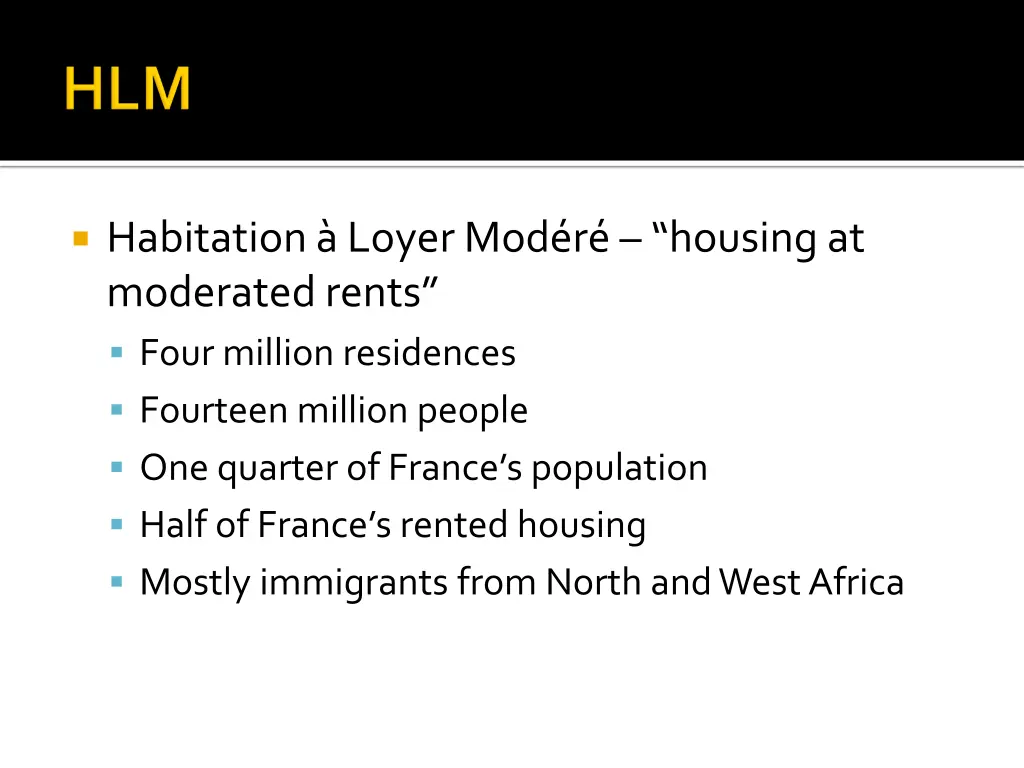 habitation loyermod r housing at moderated rents