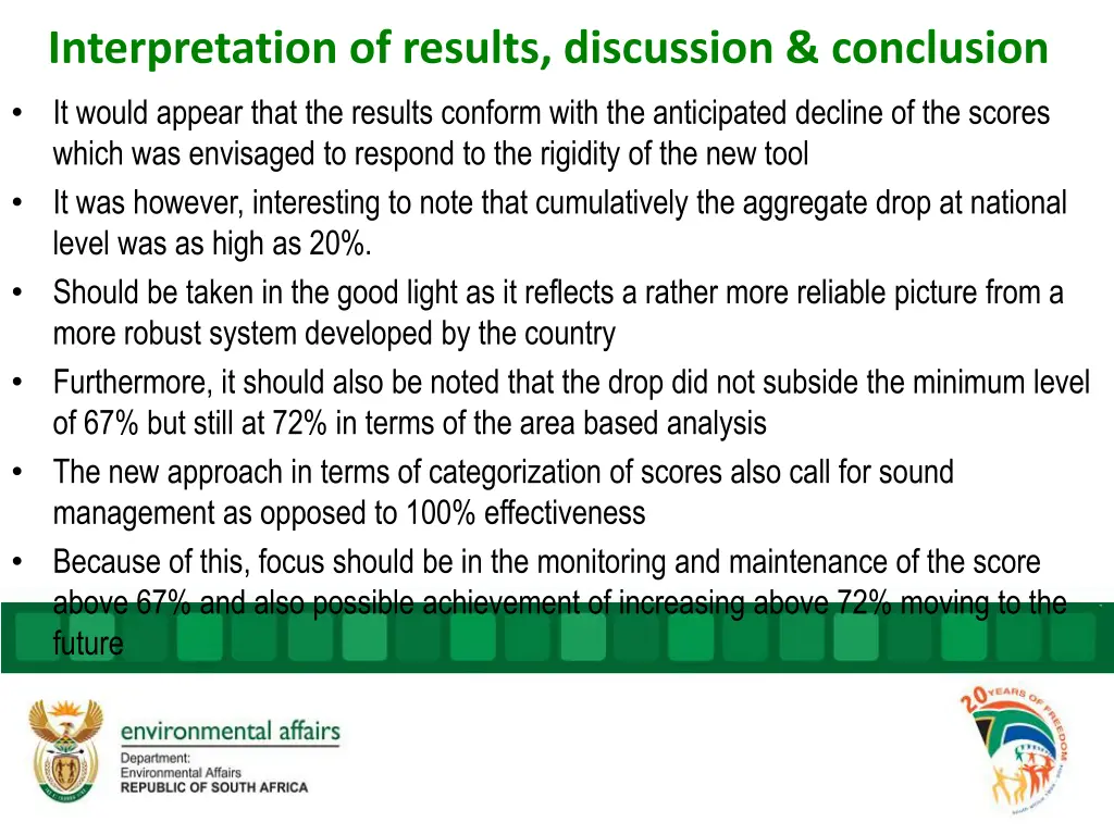 interpretation of results discussion conclusion