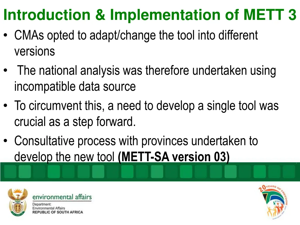 introduction implementation of mett 3 cmas opted