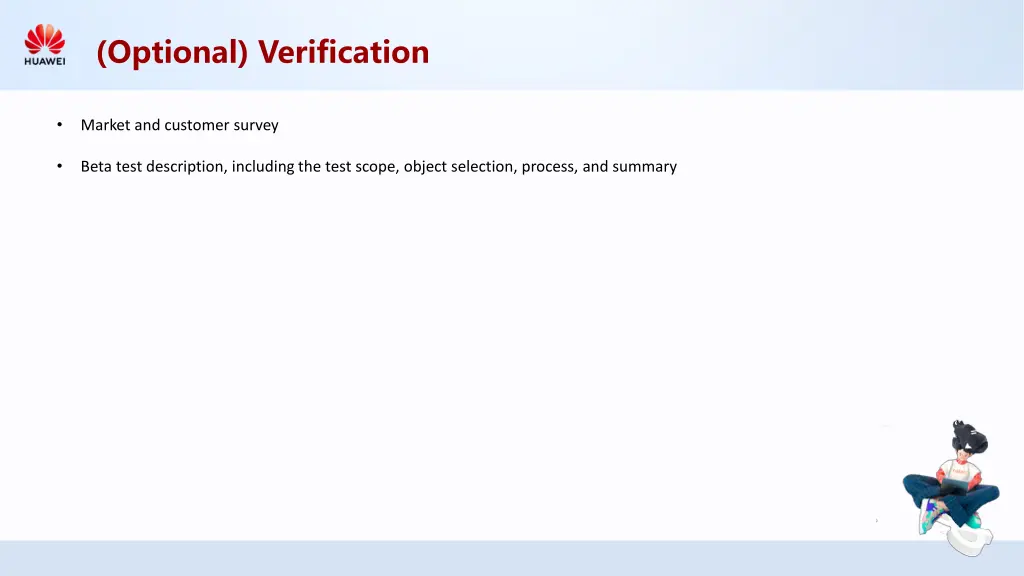 optional verification