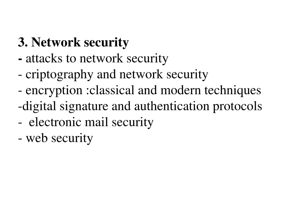 3 network security attacks to network security