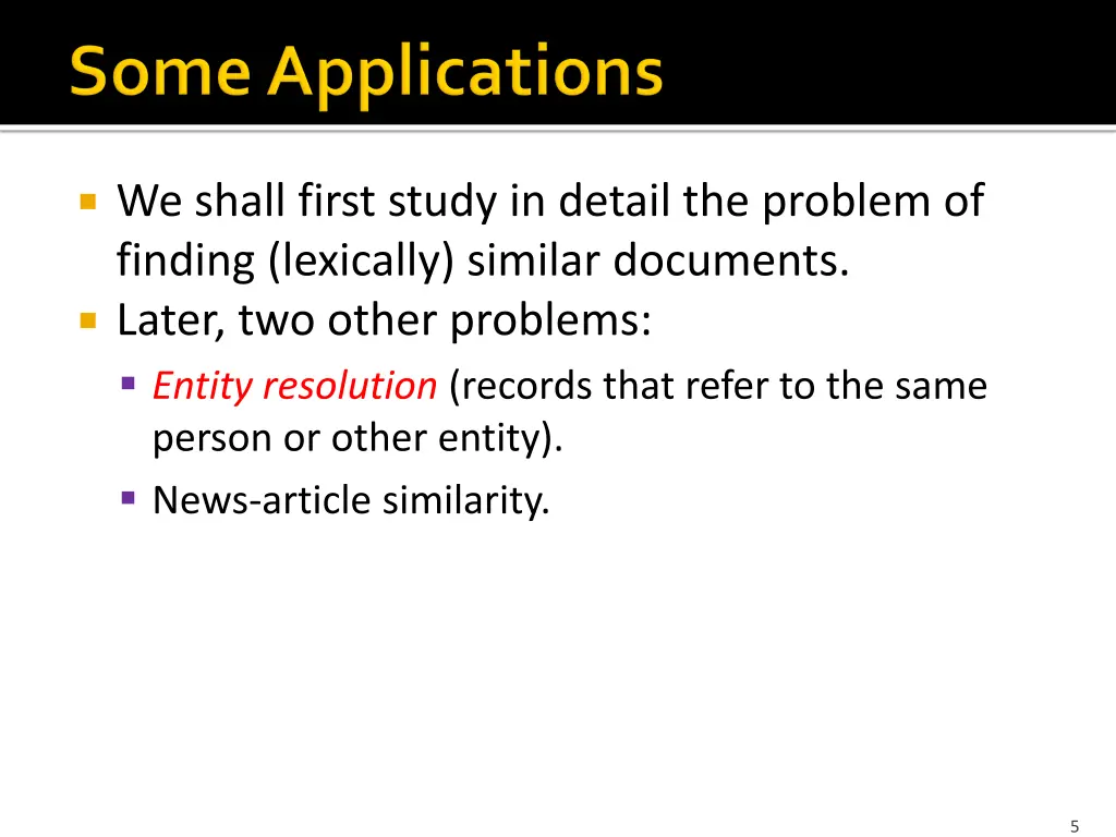 we shall first study in detail the problem