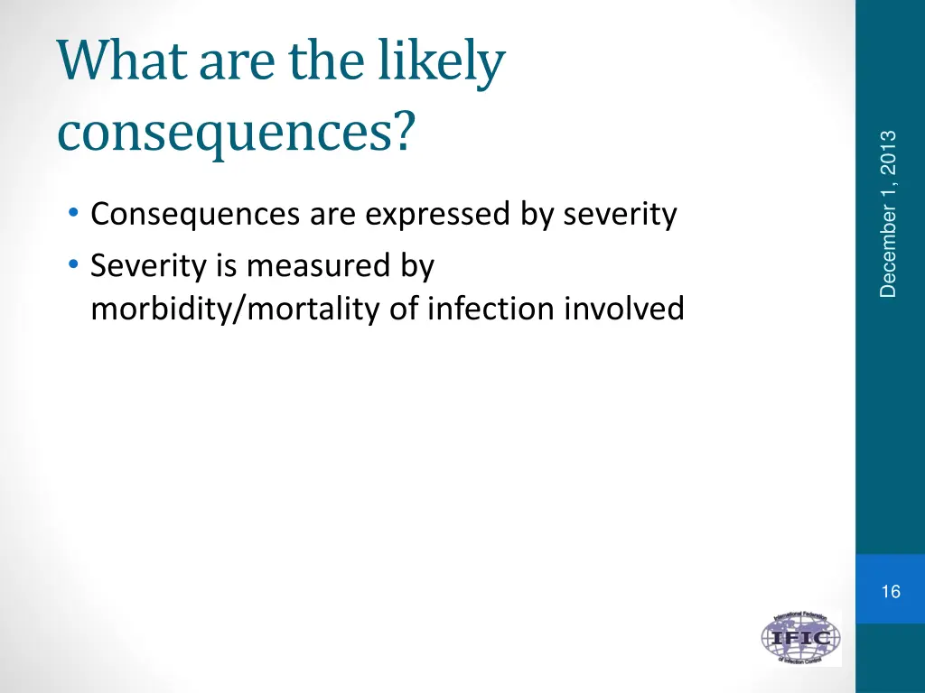 what are the likely consequences