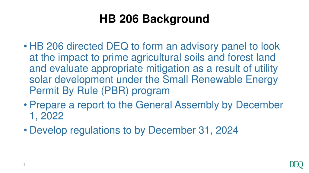 hb 206 background