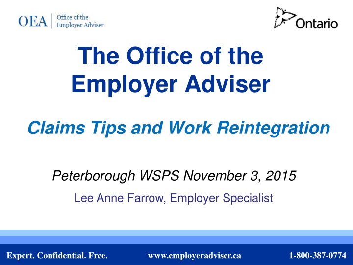 the office of the employer adviser