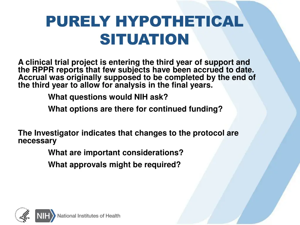 purely hypothetical situation 1