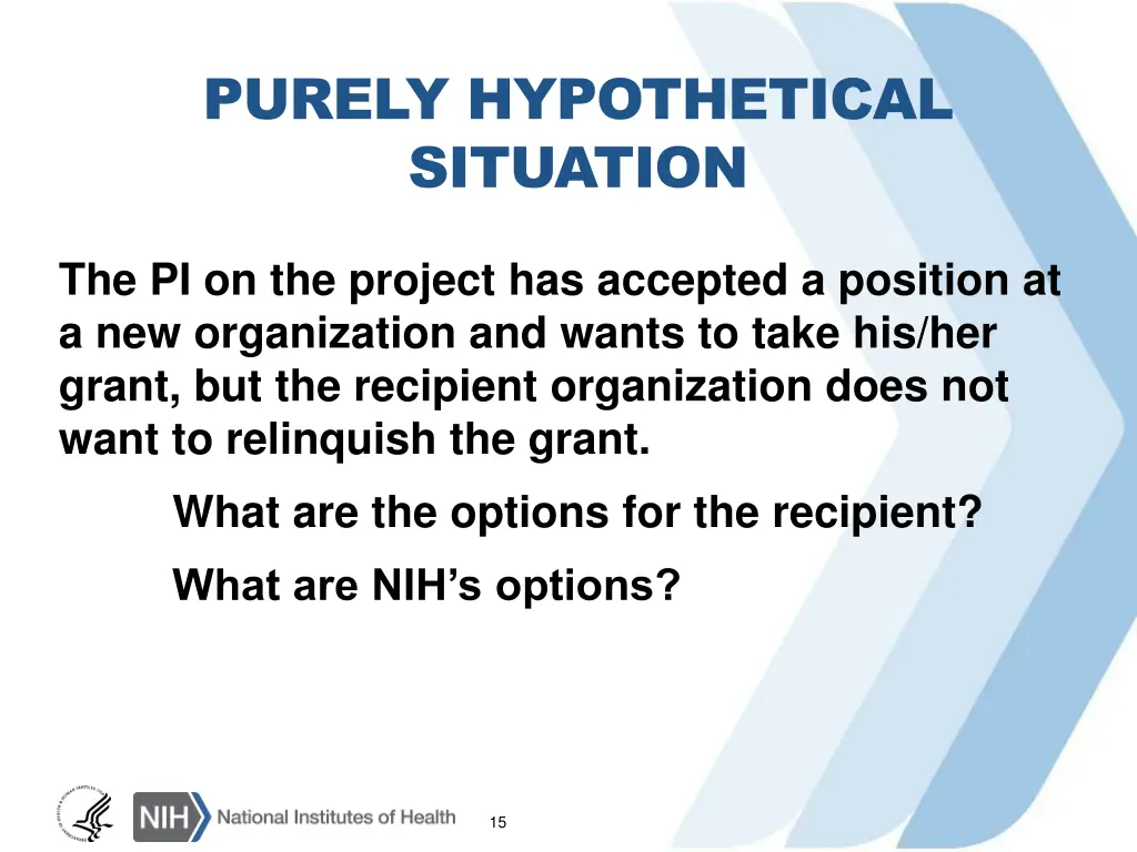 purely hypothetical situation 2