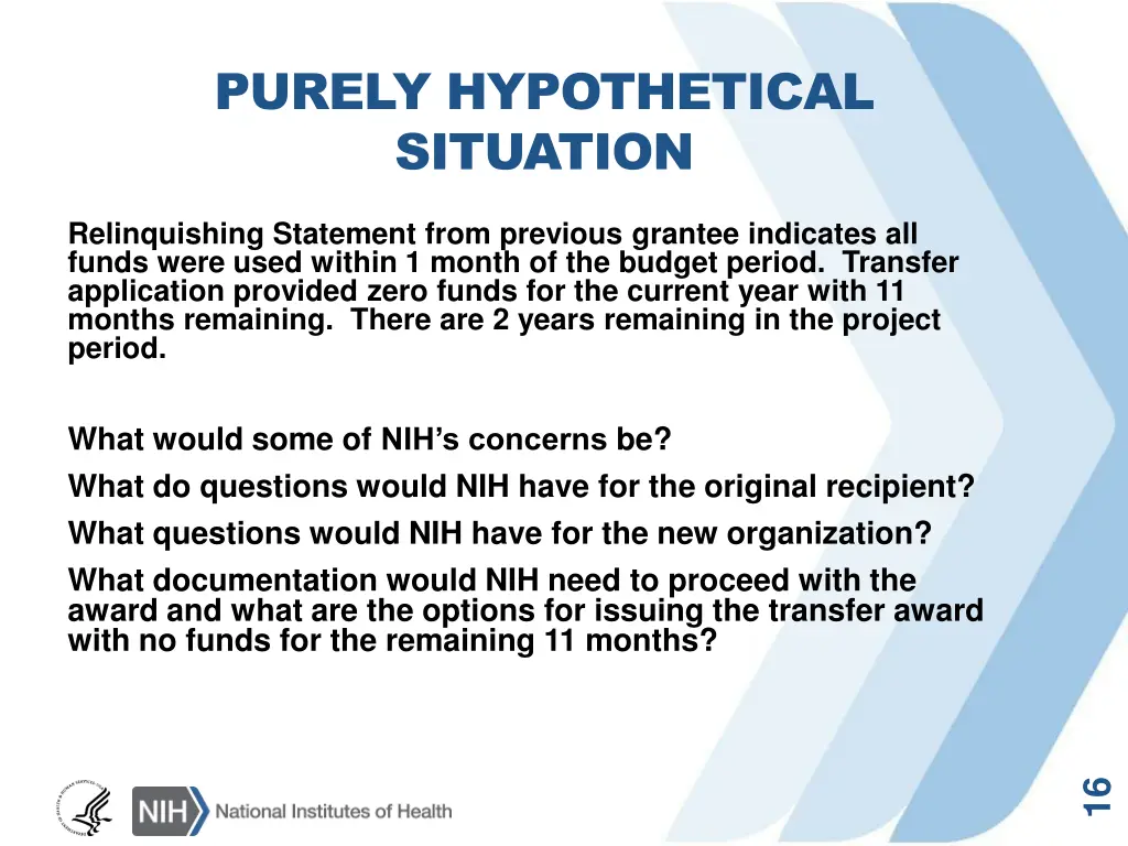 purely hypothetical situation 3