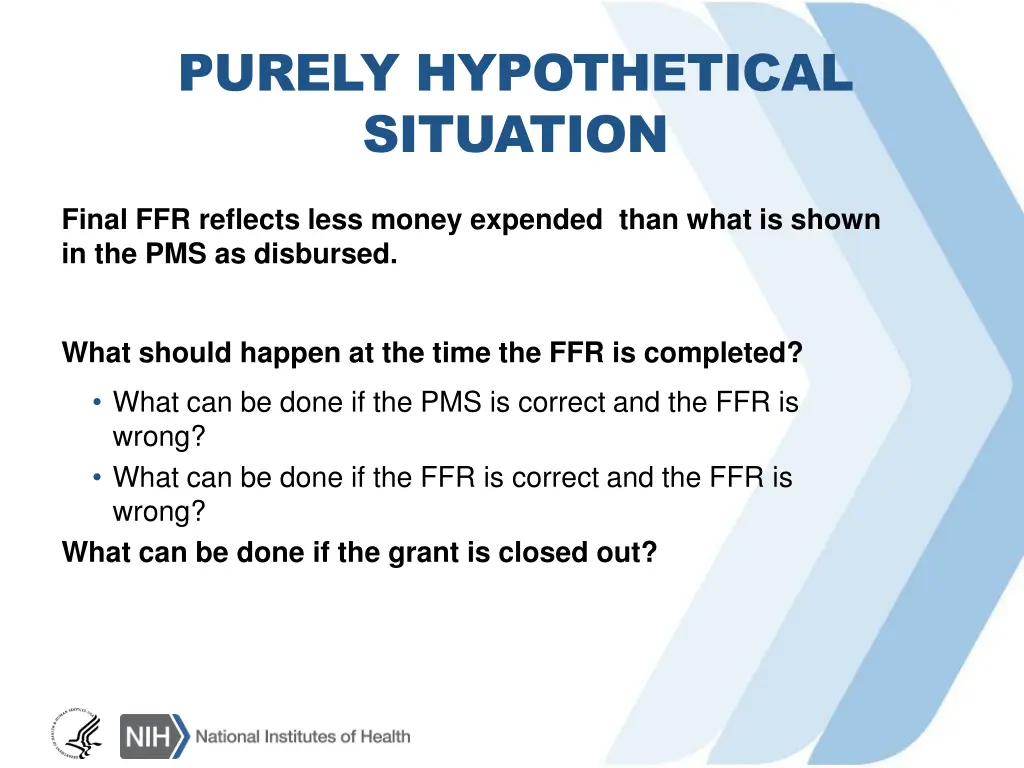 purely hypothetical situation 7
