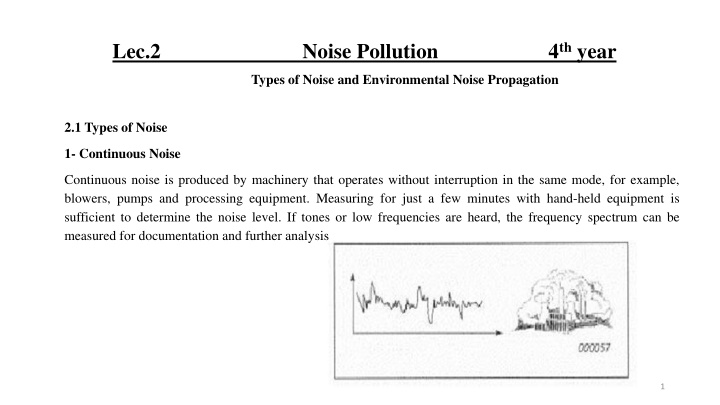 lec 2 noise pollution 4 th year