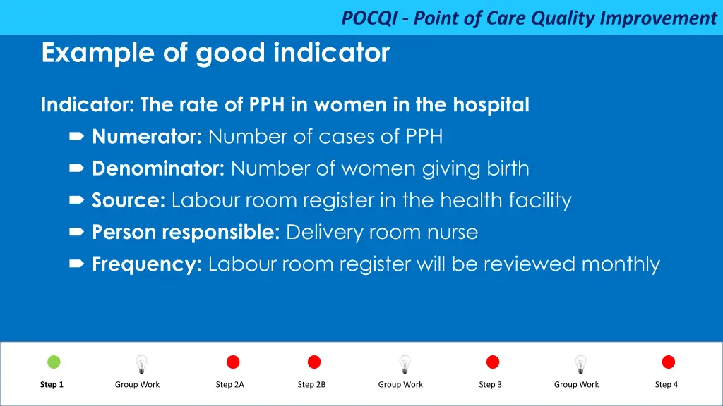 pocqi point of care quality improvement 32