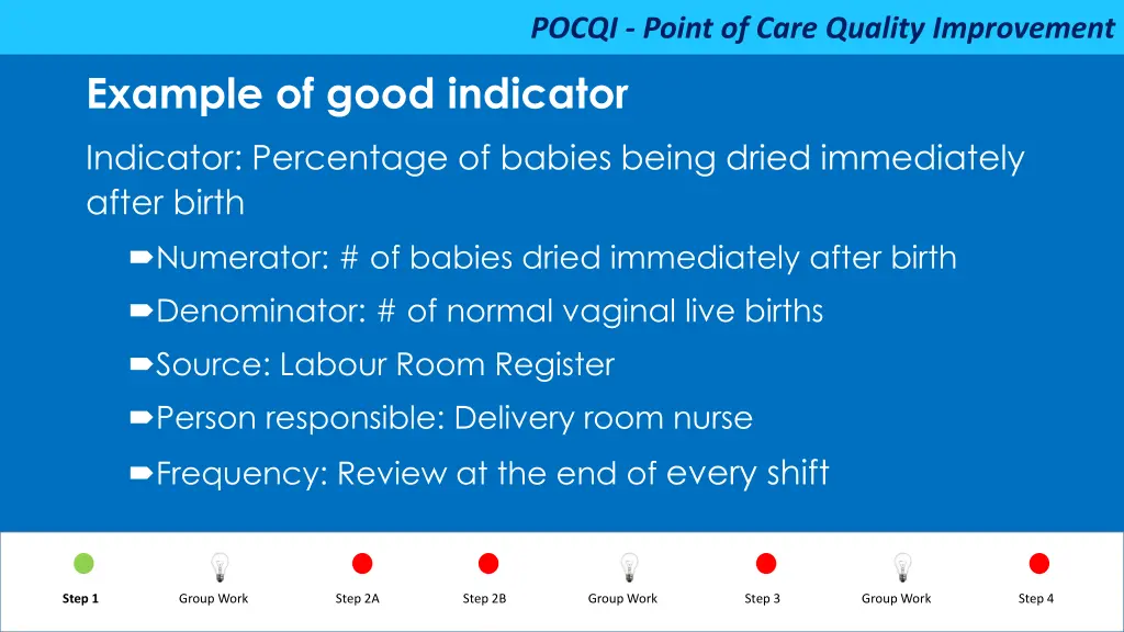 pocqi point of care quality improvement 34