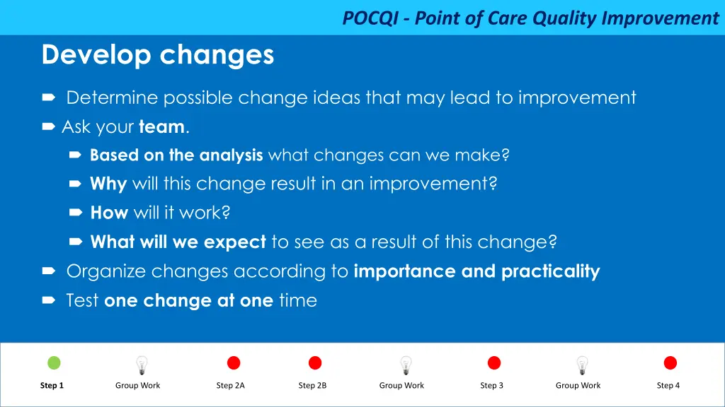 pocqi point of care quality improvement 41
