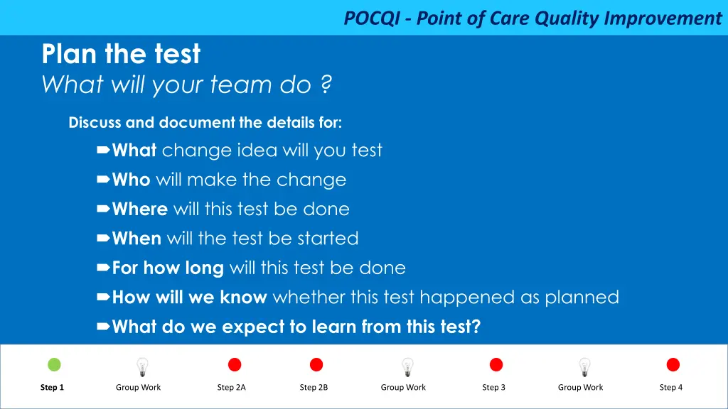 pocqi point of care quality improvement 45