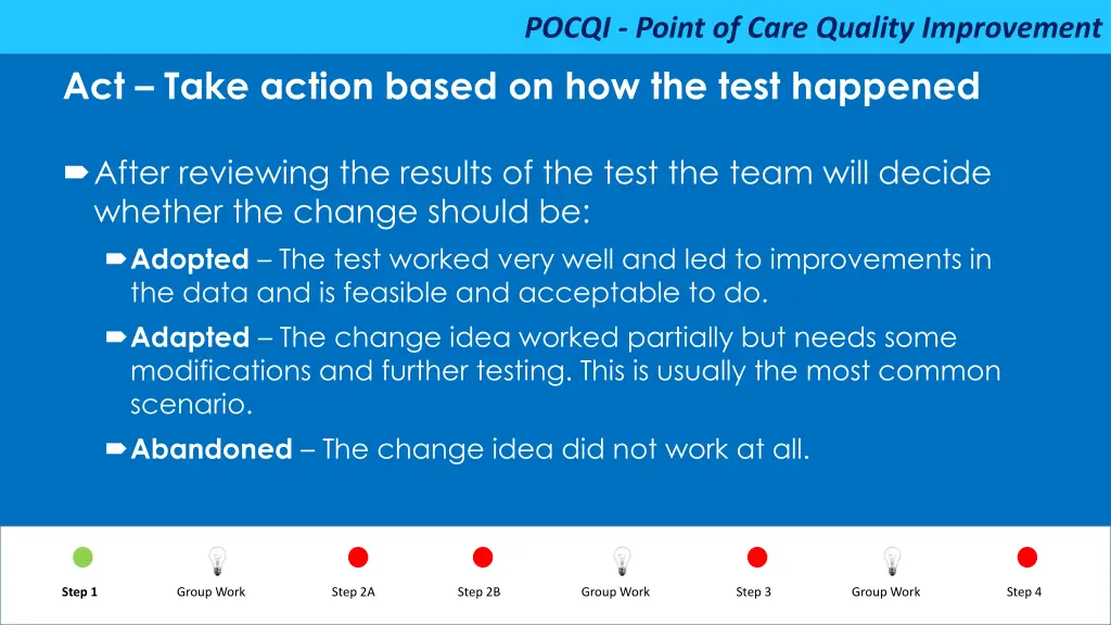 pocqi point of care quality improvement 49