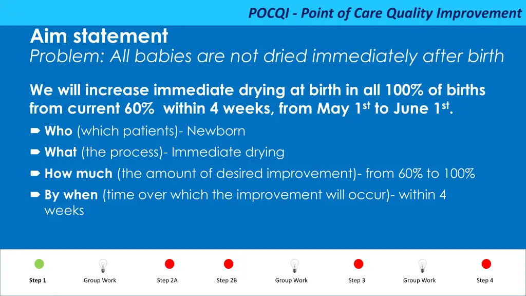 pocqi point of care quality improvement 8