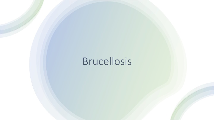 brucellosis
