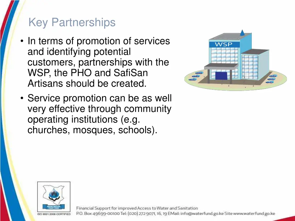 key partnerships
