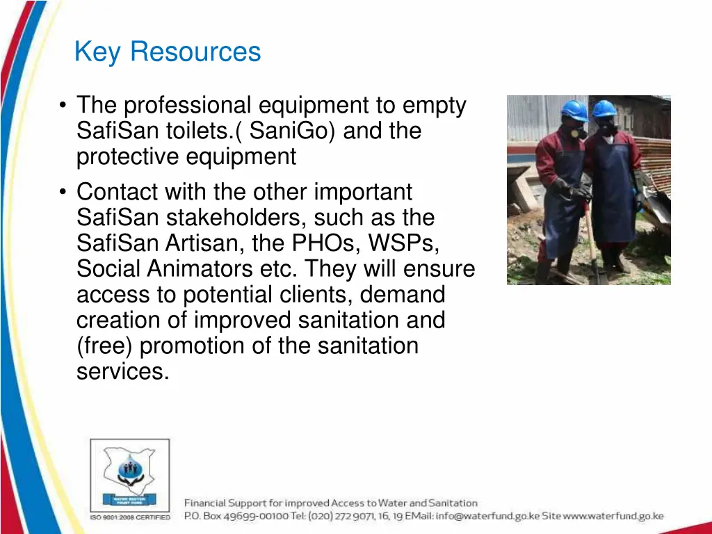 key resources