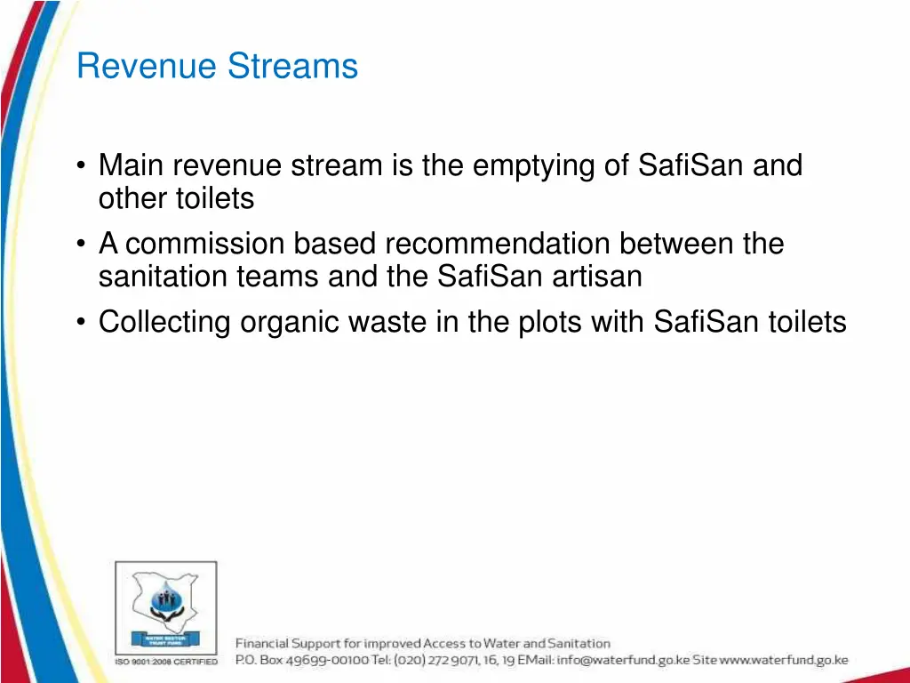 revenue streams