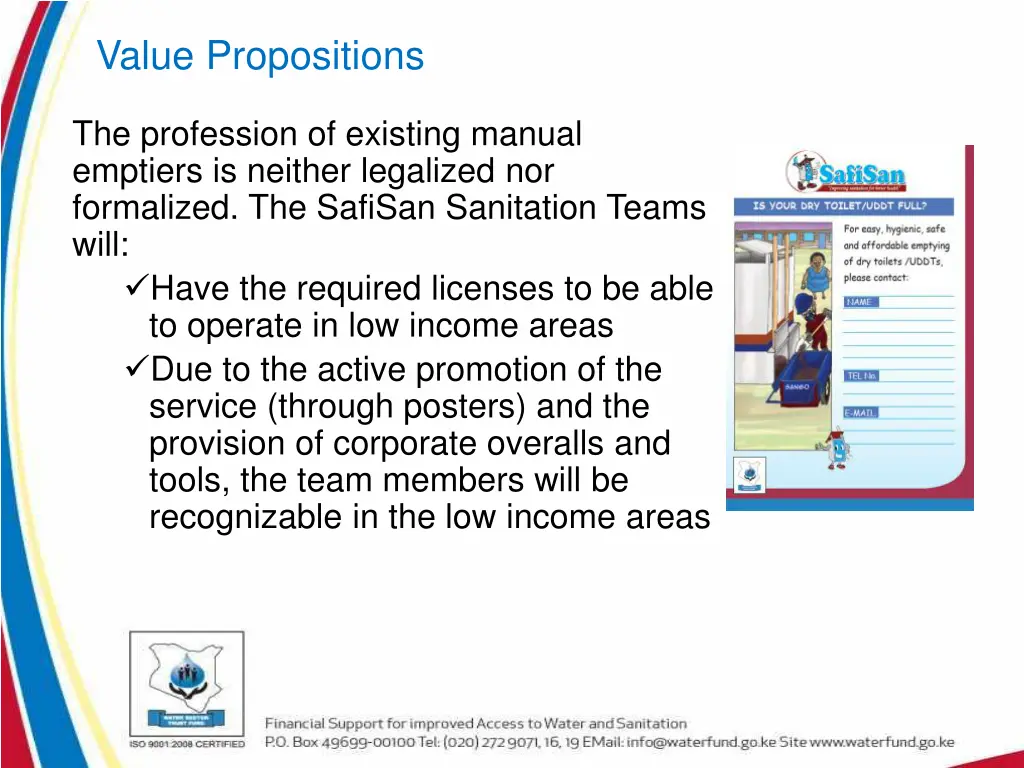 value propositions