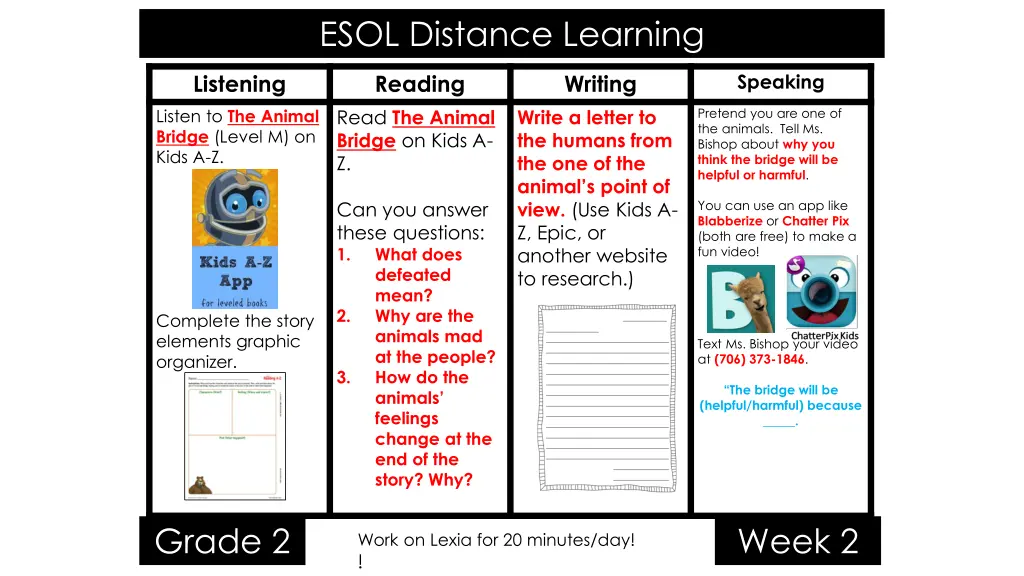 esol distance learning 1