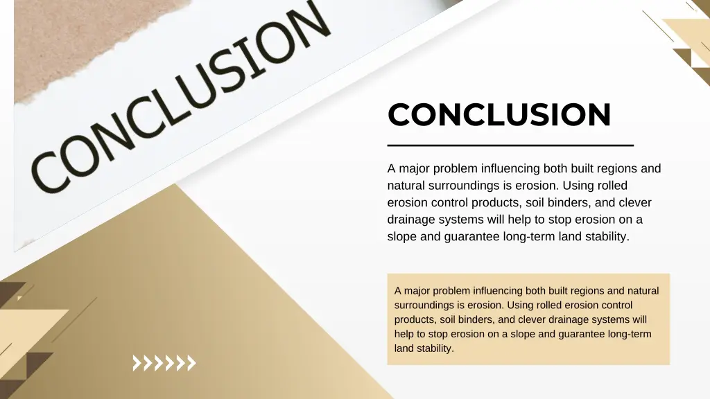 conclusion