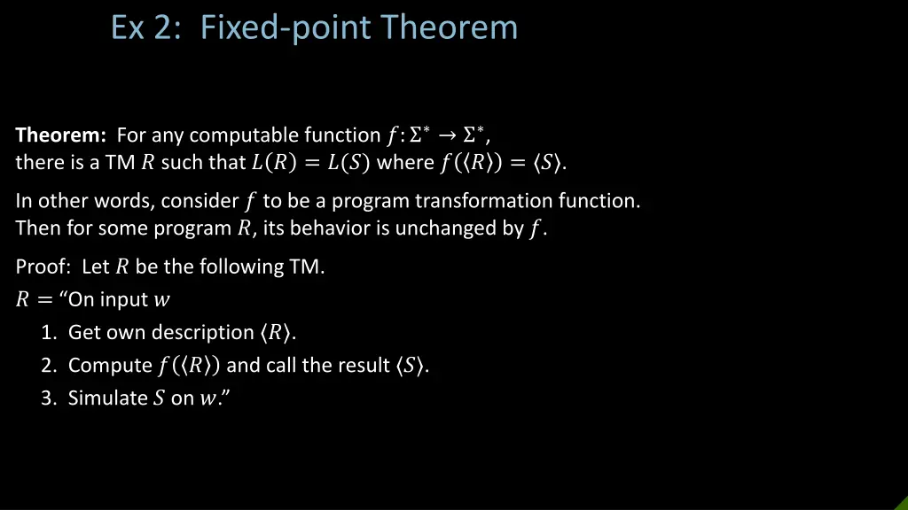 ex 2 fixed point theorem
