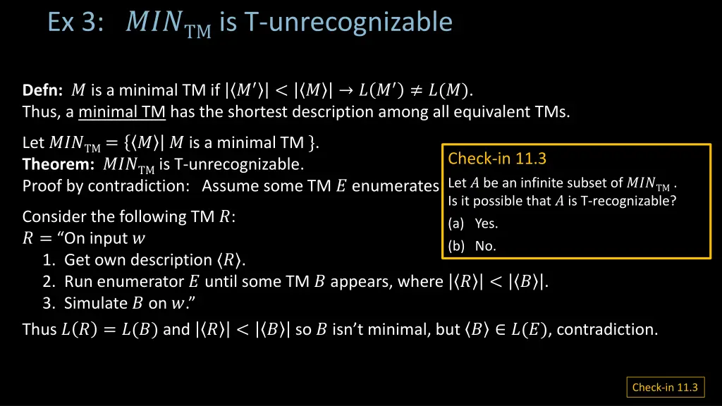 ex 3 tm is t unrecognizable