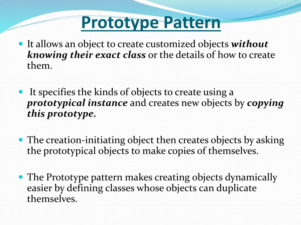 prototype pattern