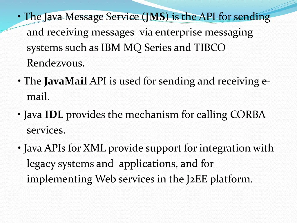 the java message service