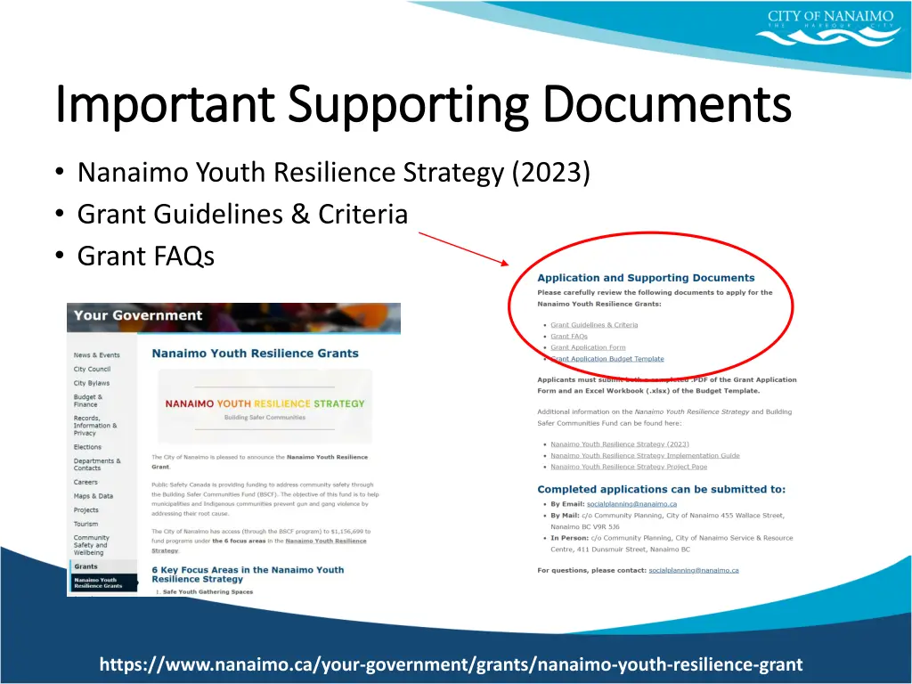 important supporting documents important