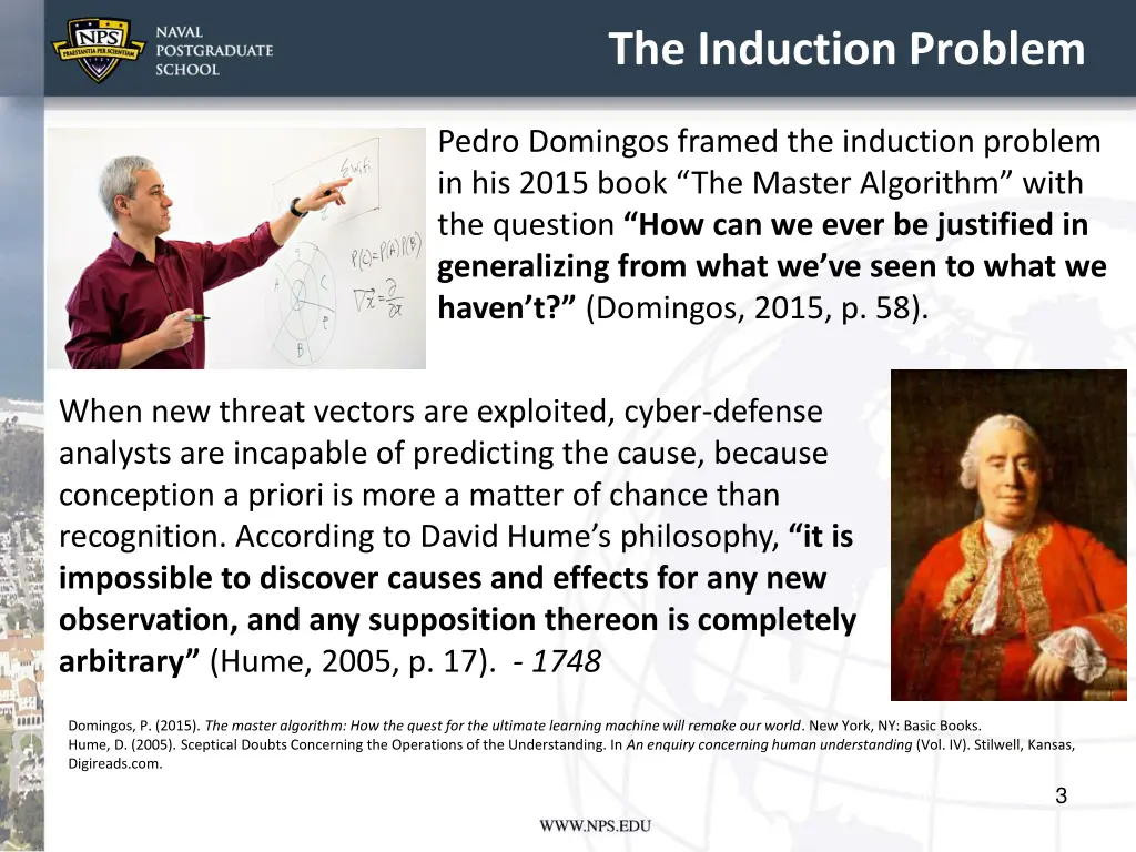 the induction problem